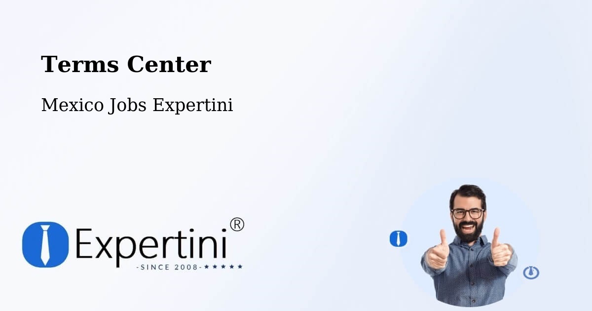 Terms of Service – Cholula - Mexico Jobs Expertini